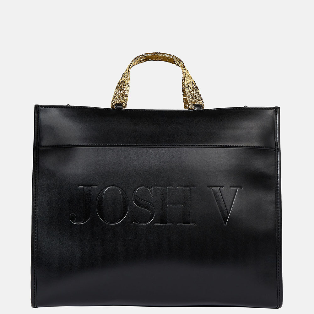 Josh V Gaya shopper L black bij Duifhuizen